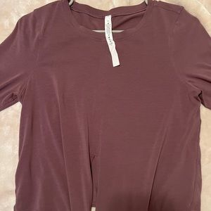 Lululemon long sleeve tie top
